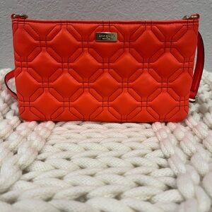 Kate Spade Crossbody Neon Orange!